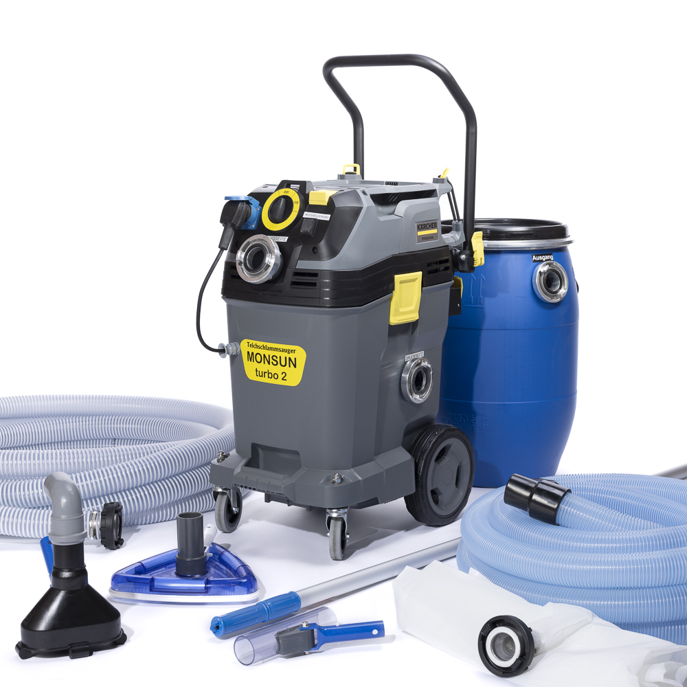 Monsun Turbo 2 Vollprofi-Set mit breiteren Schläuchen D50