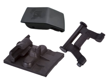 Verschlusshaken Set (Schnalle, Kreuzgelenk, Halter) für Sauger Orkan und Monsun TS