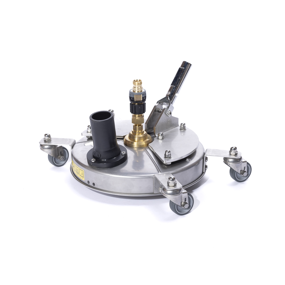 Unterwasserschmutzfräse mit 4 Rollen / Rädern Intensivreiniger für Böden