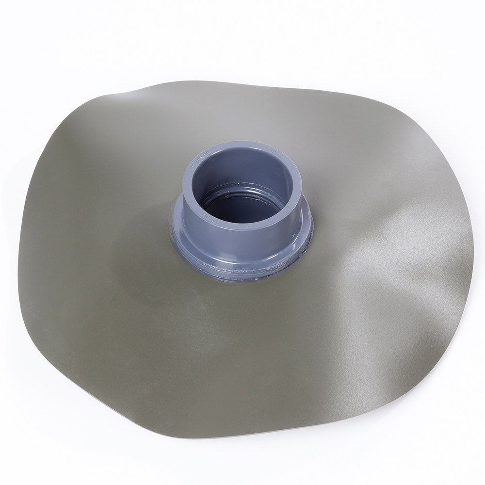 PVC Foliendurchführung DA 63 mm beidseitig Rohrklebemuffe belastbar