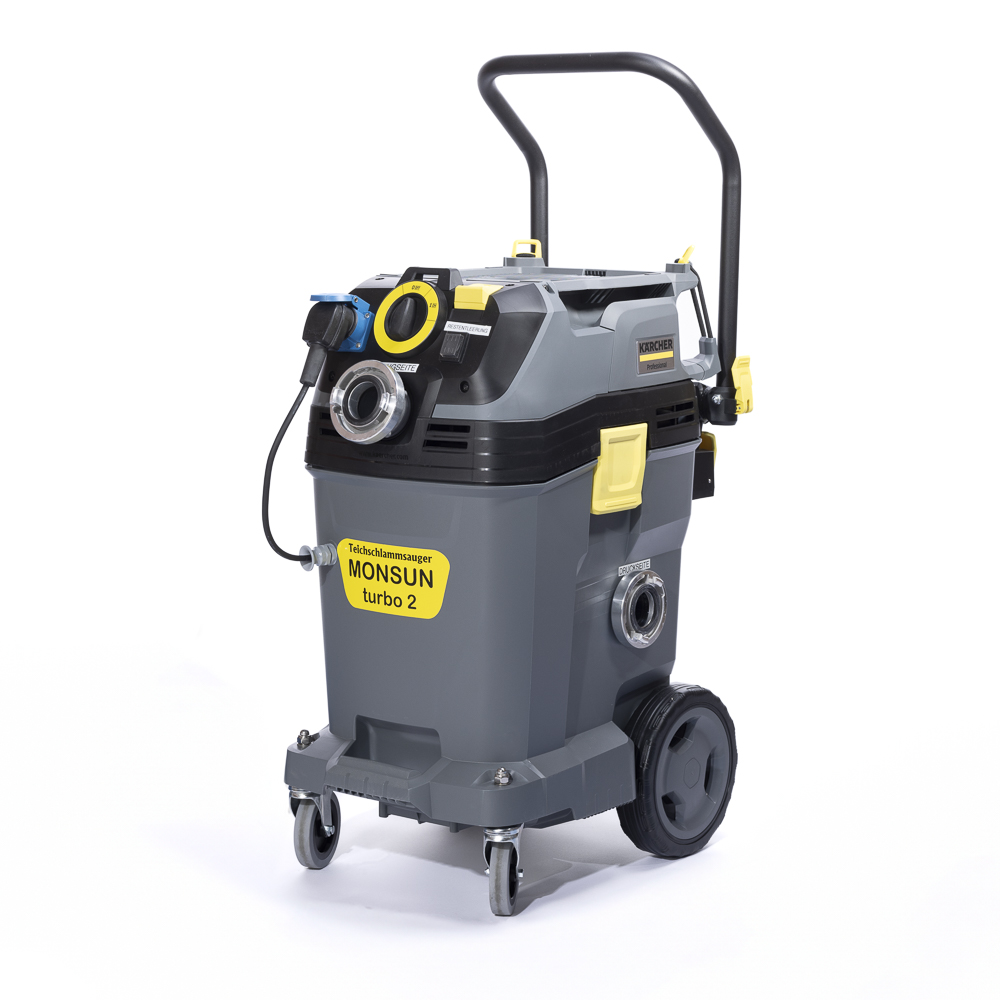 Schlammsauger Monsun Turbo 2 Teichsauger - Teichschlammsauger