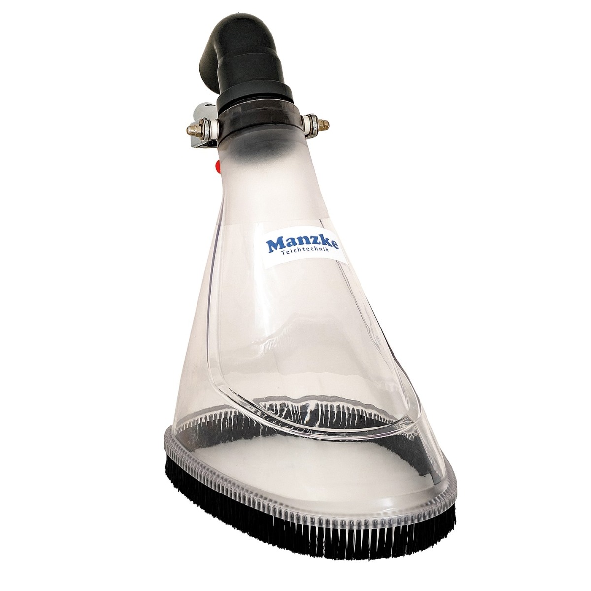 Mulmabsaugglocke durchsichtig für Standardschläuche D50